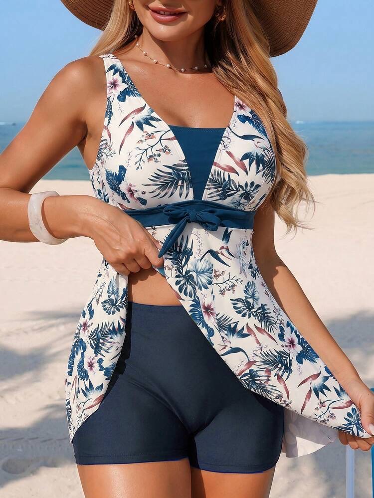 Vestido de playa para mujer 2026 en multicolor 2 · marrón · multicolor 1 · verde menta · azul marino · azul y blanco, talla XS · S · M · L · XL · XXL