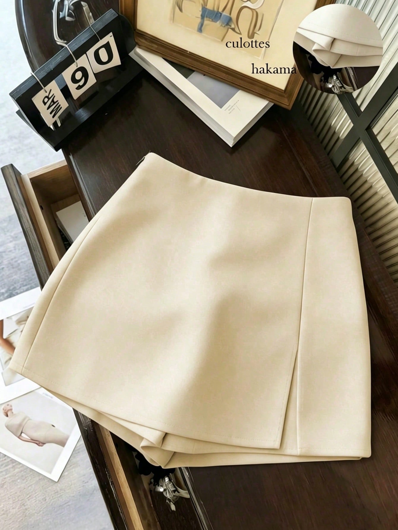 Franclia Fashionable Casual Commuter Versatile Textured Soft Fabric High Waist S en khaki · apricot · army green · beige · black · blue 1 · blue 2 · brown 1 · brown 2 · burgundy 1 · burgundy 2 · burgundy 3 · green · grey · hot pink · pink · purple · yellow · light grey · coffee brown, talla XS · S · M · L · XL · XXS