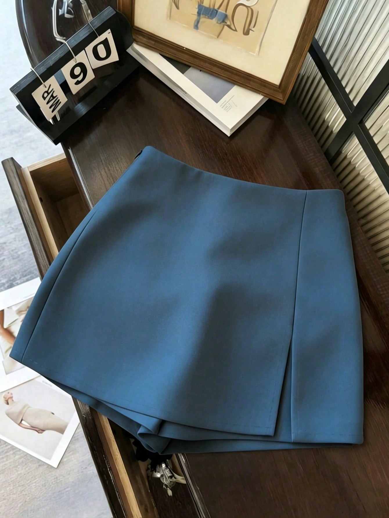 Franclia Fashionable Casual Commuter Versatile Textured Soft Fabric High Waist S, foto 5