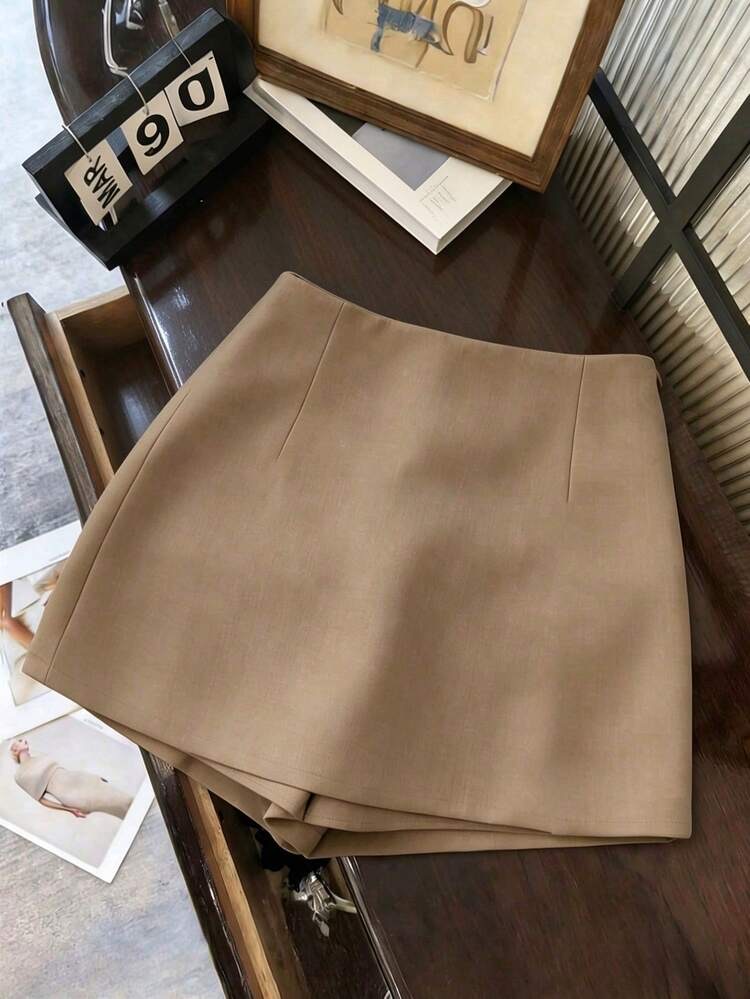 Franclia Fashionable Casual Commuter Versatile Textured Soft Fabric High Waist S, foto 2